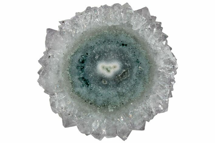 Amethyst Stalactite Slice - Uruguay #187023